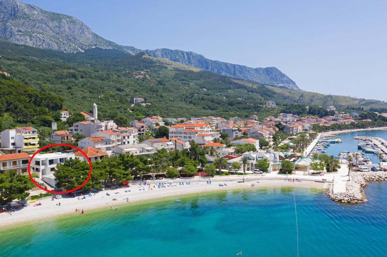 Central Beach Apartments Tučepi Esterno foto